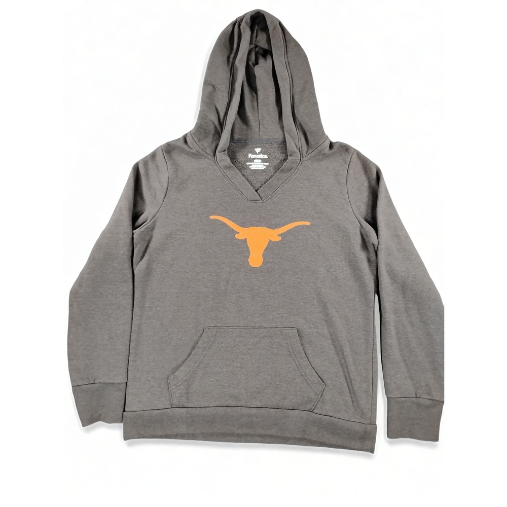 Athleisure Streetwear Fanatics Texas Longhorns Sweatshirt Hoodie Size L Cotton